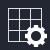 grid setup icon